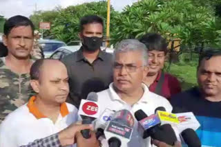 Dilip Ghosh expressing concern over election commission decision on Bhabanipore by-election
