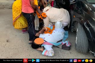 alleged-lover-of-ex-sp-mla-anup-sanda-beaten-at-petrol-pump-in-sultanpur