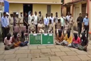 7 interstate thieves arrested by vijayapura police