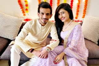 Yuzvendra Chahal wife Dhanashree Verma  Yuzvendra Chahal  Dhanashree Verma post emotional message  T20 World Cup  टी 20 विश्व कप  स्पिनर युजवेंद्र चहल  कोरियोग्राफर धनश्री वर्मा  चहल की पत्नी का रिएक्ट  Choreographer Dhanshree Verma reacts to Chahal wife