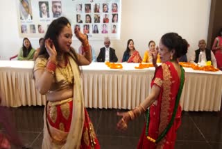 नेपाली महिलाओं ने मनाया हरितालिका तीज उत्स