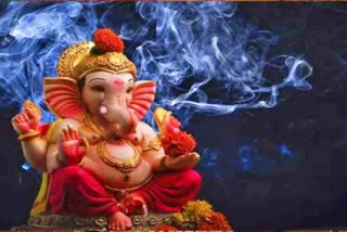 The third name of Sriganesha is 'Krishna Pingaksh'