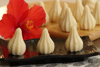 Instant modak recipe, rawa modak, modak recipes, semolina, ETV Bharat Priya, homemade modaks