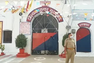 covid vaccination camp in moradabad district jail