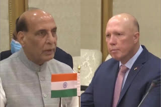 Rajnath holds talks with Australian defence minister