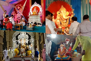 Installation of five prestigious Ganapatis in Pune