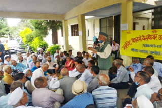 pensioners strike