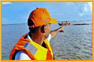 NDRF rescue operation in Brahmaputra