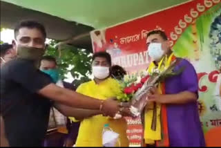 subhendu adhikari attacks tmc at ghatal in ganesh puja inauguration