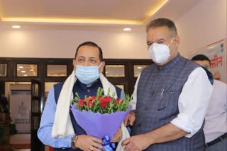 union-minister-jitendra-singh-reached-dehradun