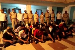 होटल में छापा, होटल में हुक्काबार,  28 गिरफ्तार, जोधपुर समाचार,  hotel raid , hookah bar in hotel , 28 arrested,  jodhpur news