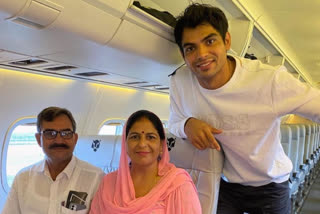 neeraj chopra dream came true when he able to take his parents on their first flight