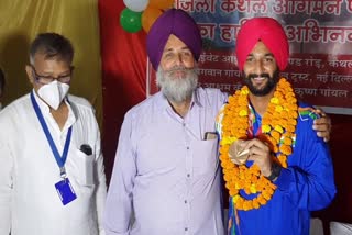 Harvinder warm welcome