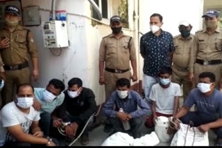 रामनगर पुलिस की नशे के खिलाफ कार्रवाई