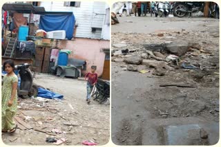 lack of basic needs in qasab pura area of delhi