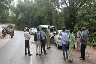 102 Mahtari Express and Swift car collide near Sutarra