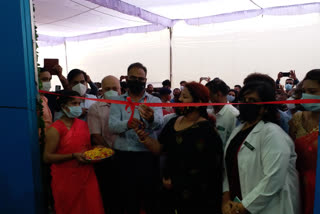कानपुर लोको अस्पताल में 25 बेड के हॉस्पिटल का उद्घाटन