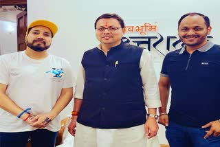 Singer Mika Singh met CM Dhami