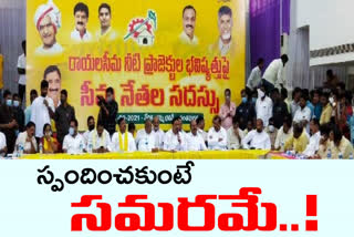 tdp no rayalaseema  irrigation project