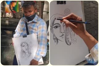 sketch artist business affected due to coronavirus in mumbai