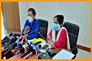 Karbi Anglong District commissioner Press Conference on APSC Exam