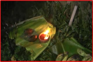 Ganesh Puja is being performed in Samguri to appease wild elephants on the night of Ganesh Chaturthi.