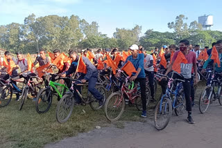 RSS fifteen kilometer long cycle tour program