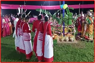 karam puja celebration at Kathiatoli