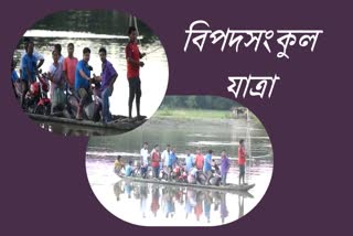 commuters-travelling-in-boat-risking-their-life-at-jengraimukh