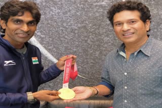 paralympian pramod bhagat on Sachin tendulkar