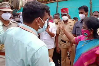 pudhucherry governor tamilisai inspected neet centres