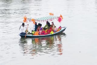 sailing on mahadev ghat