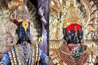 viththal rukhmai and gauri arrival video in pandharpur