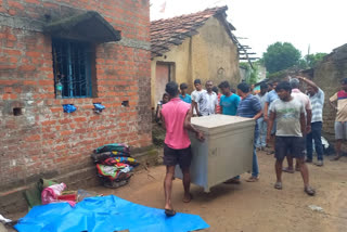 Landslide at New Ghusik Colliery in Kalipahari Asansol 15 House are Damaged