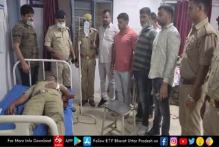 पुलिस और बदमाशों के बीच हुई मुठभेड़