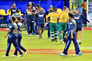 Colombo T 20  South Africa beat Sri Lanka  South Africa Team  Sri Lanka Team  Cricket News  कोलंबो टी 20  दक्षिण अफ्रीका  प्रेमादासा स्टेडियम  कप्तान दासुन शनाका  Premadasa Stadium  Captain Dasun Shanaka