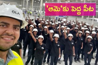 Women Employees in Ola factory