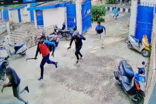 bengaluru rowdy sheeter murder scene captured in cctv