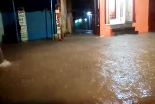 Heavy rain in Raipur for two hours