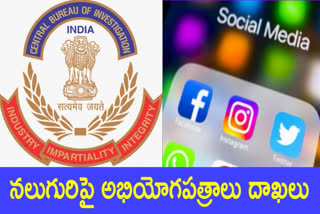 CBI on inappropriate posts on social media case