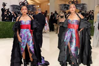 Naomi Osaka  Met Gala  Met Gala fashion choice  നവോമി ഒസാക്ക  മെറ്റ് ഗാല ഫാഷൻ മേള  മെറ്റ് ഗാല ഫാഷൻ