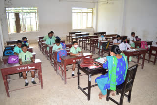 Primary classes resume with low attendance at Tripura
