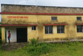 Burn unit building in Jamtara