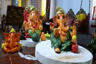 ganesh idol of clay