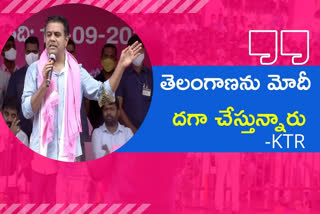 minister ktr, ktr inaugurations in gadwal