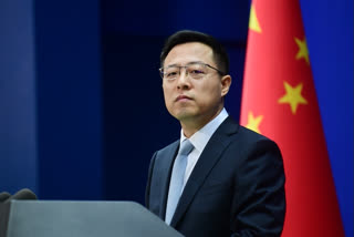 Chinese foreign ministry spokesperson Zhao Lijian