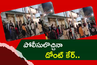 Conflicts between two groups in Ganesh immersion at secunderabad