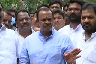 Komatireddy Venkat reddy, komatireddy on saidabad incident