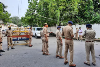 लखनऊ में सुरक्षा व्यवस्था को लेकर अलर्ट