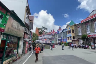 vyapar mandal shimla against order to keep shops closed on Mall Road on the arrival of the President